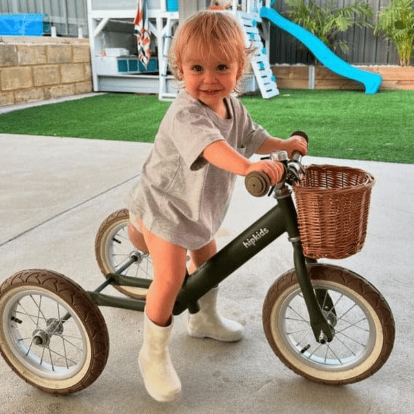 Learn To Ride Trike Bundle Olive