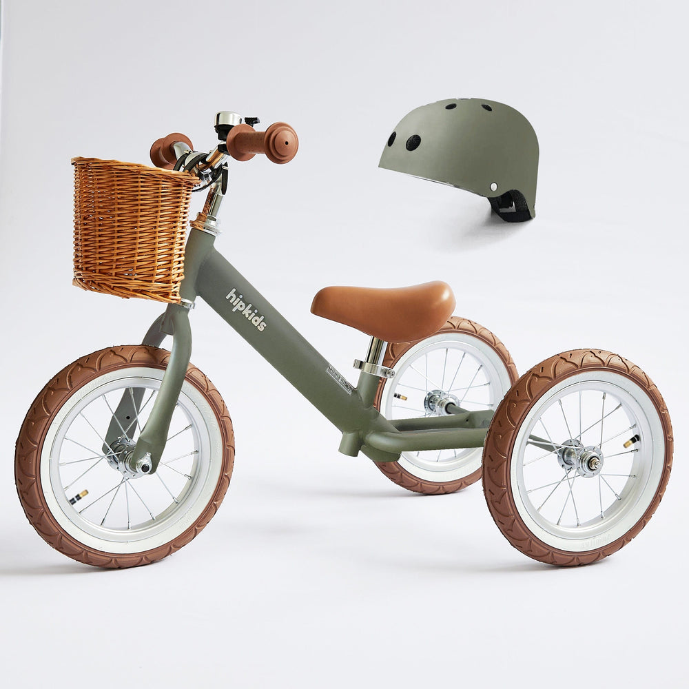 Learn To Ride Trike Bundle Olive