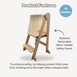 Removable Fabric Toddler Guard - Learning Tower | Ladder