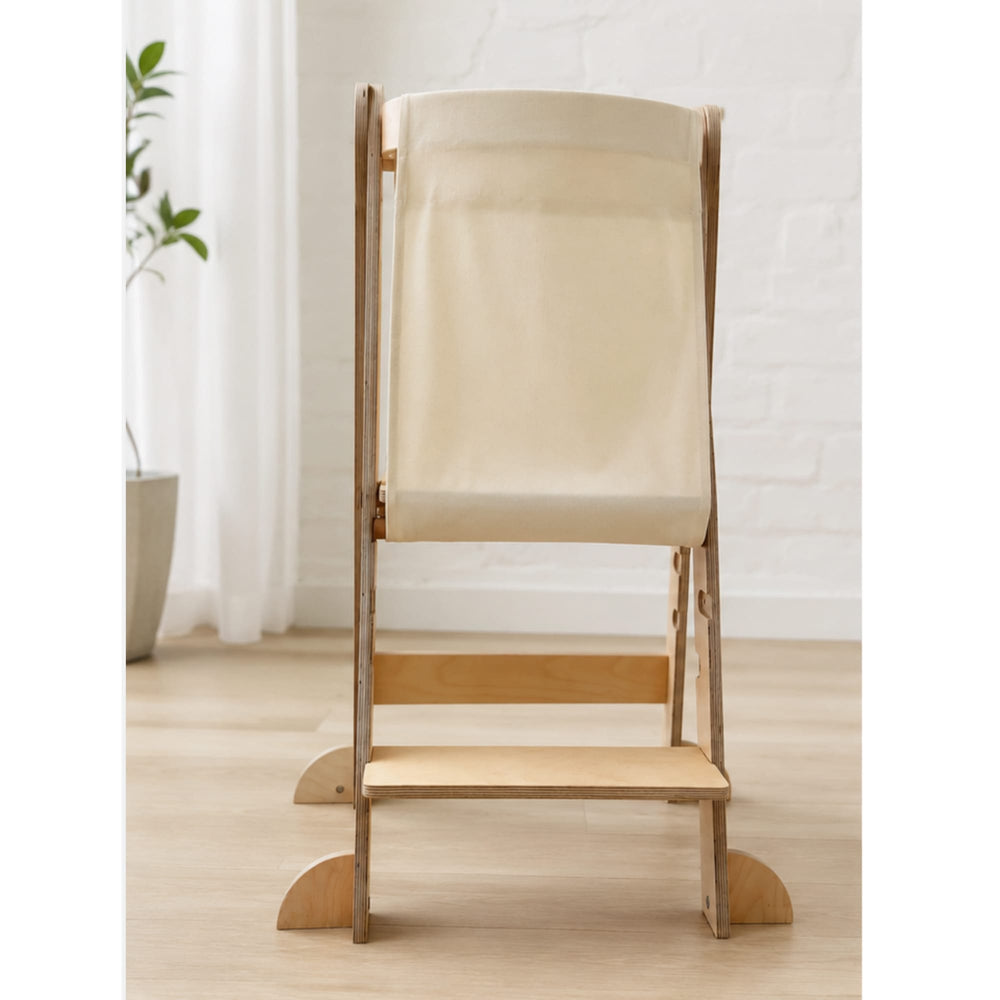 Learning Tower / Ladder - Removable Toddler Guard - Preorder Ivory