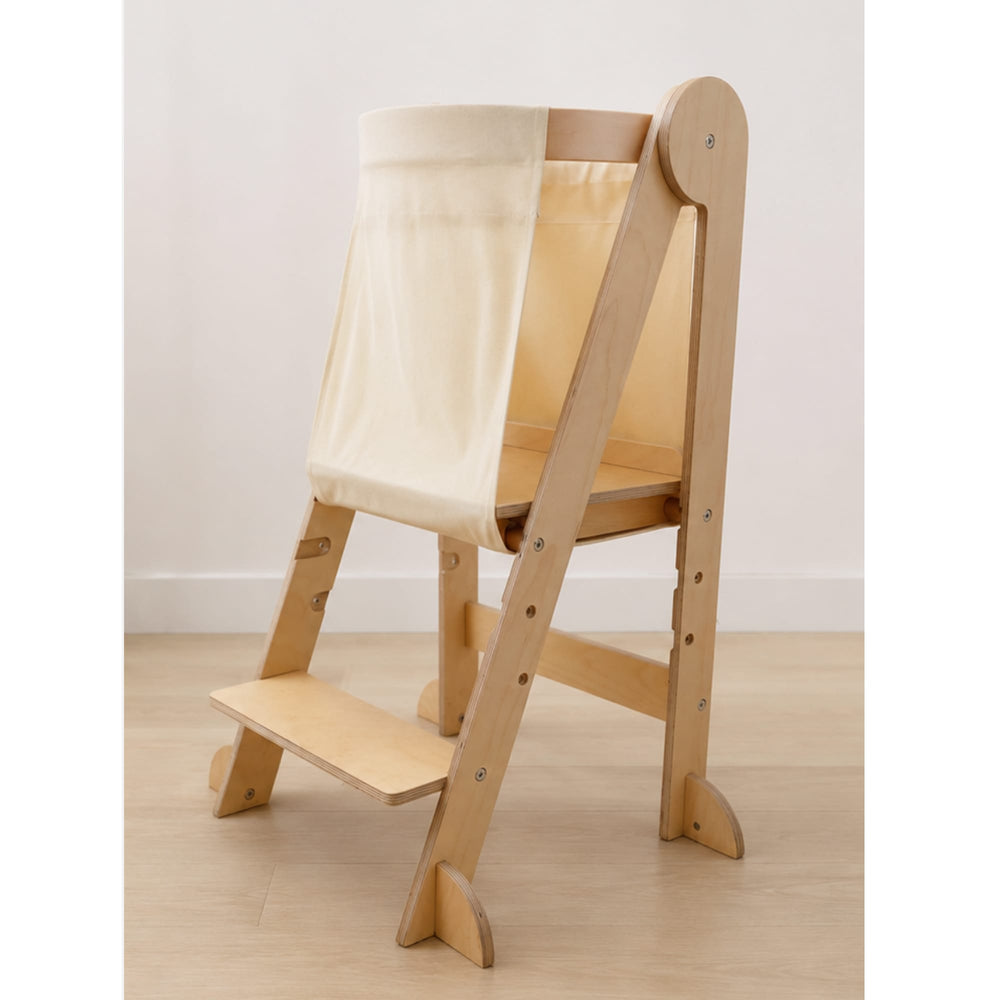 Learning Tower / Ladder - Removable Toddler Guard - Preorder Ivory