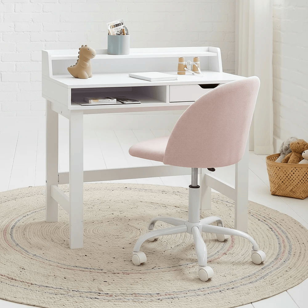 Leon Study Desk & Amari Desk Chair Bundle