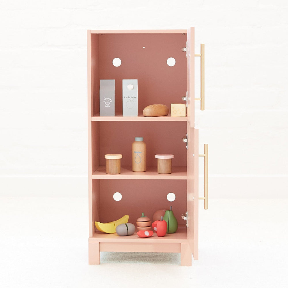 Little Boho Toy Fridge Pink Coral