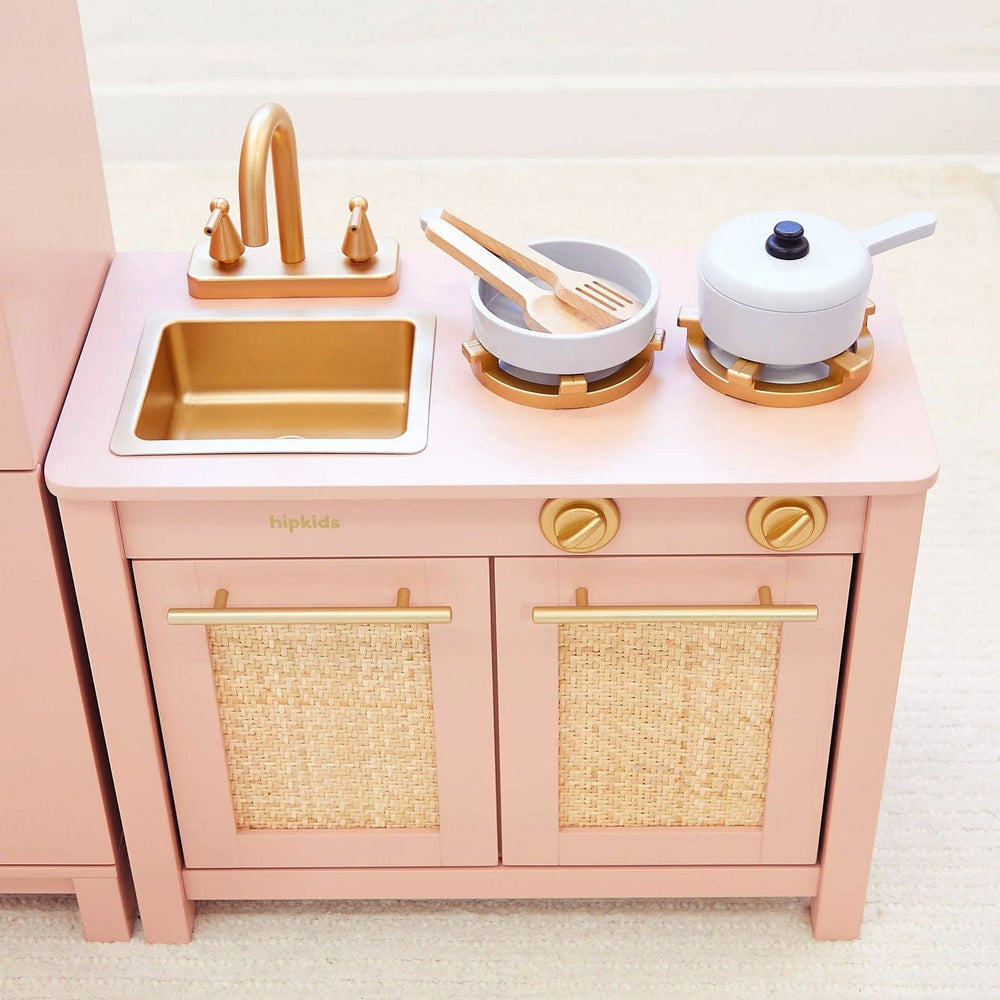 Little Boho Toy Kitchen Pink Coral