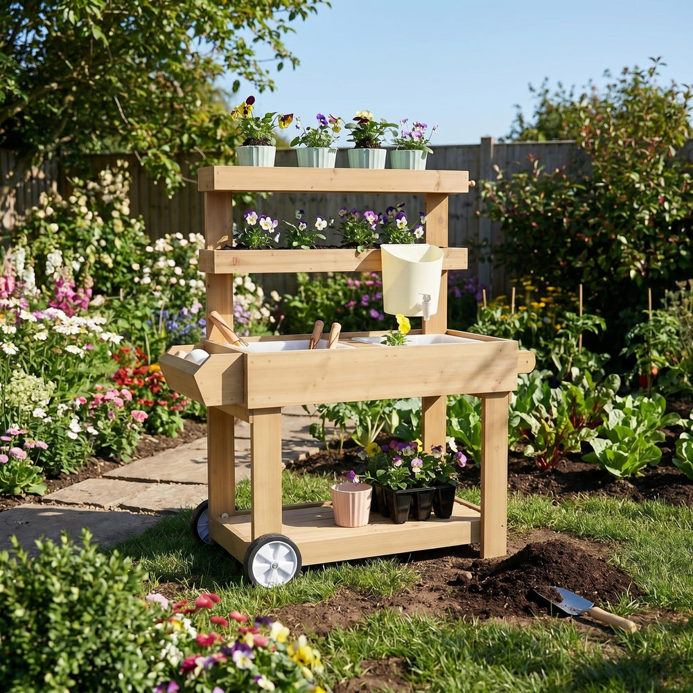 Little Gardener Potting Cart Preorder