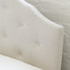 MIA Double Upholstered Bed Fawn - Linen Fabric