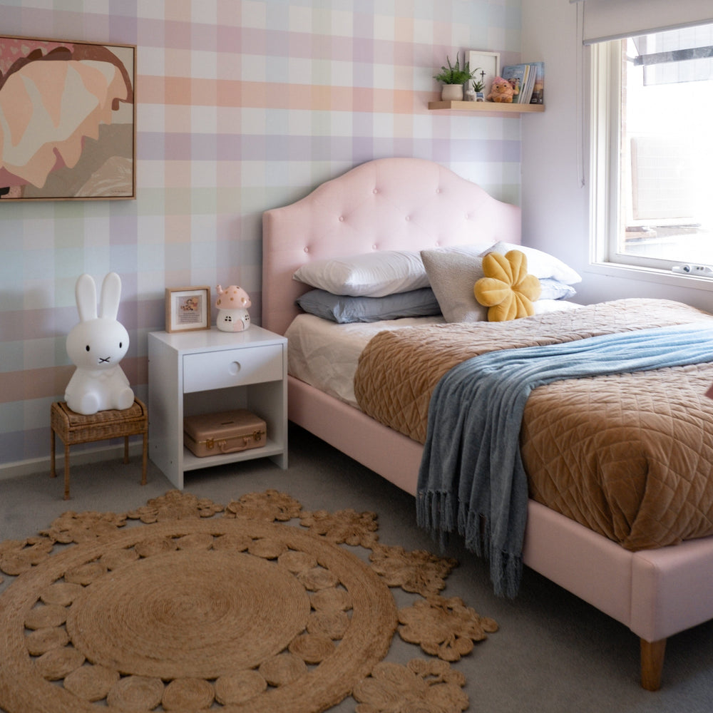 MIA Single Upholstered Bed