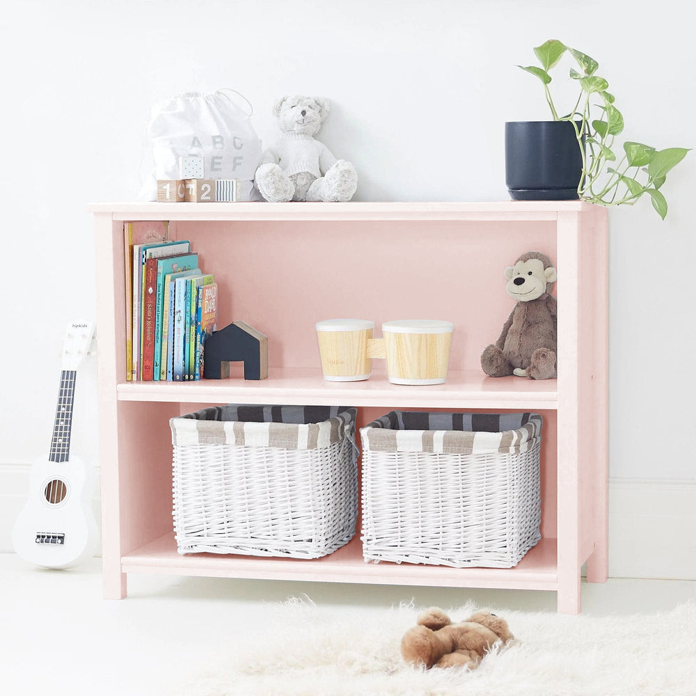 MICAH Low Bookshelf Soft Pink