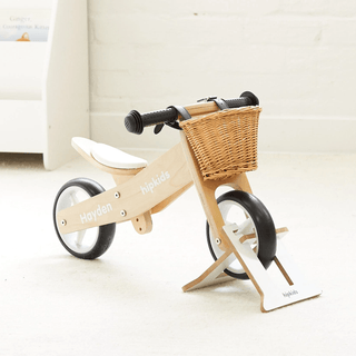 Mini Trike & Helmet Bundle Natural