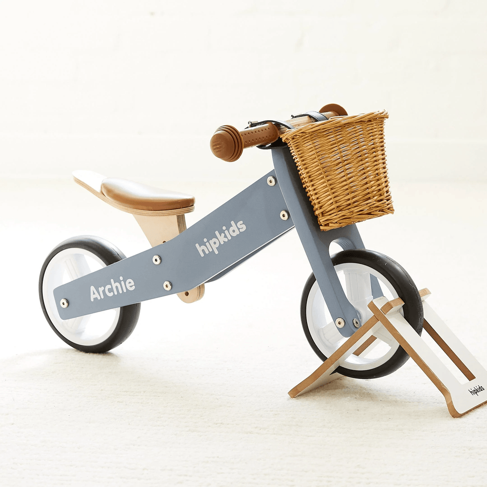 Mini Trike & Helmet Bundle Steel Blue