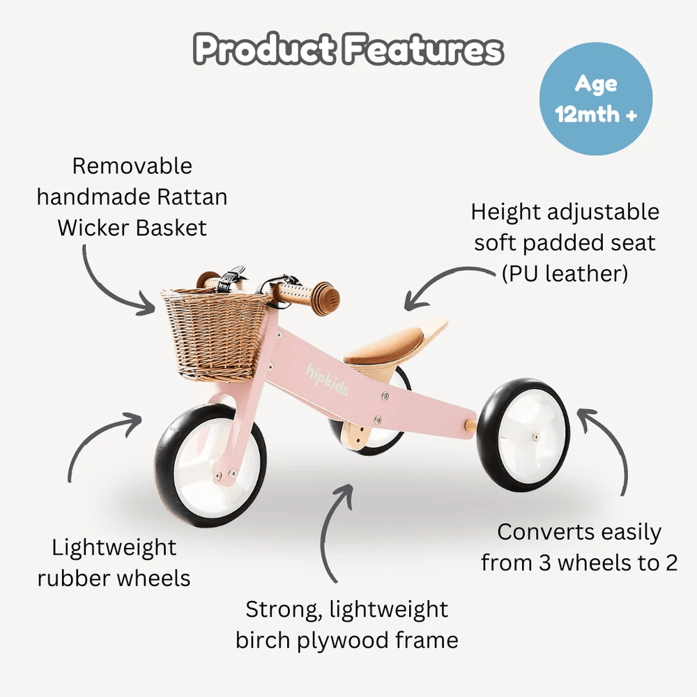 Mini Trike with Carry Strap Bundle