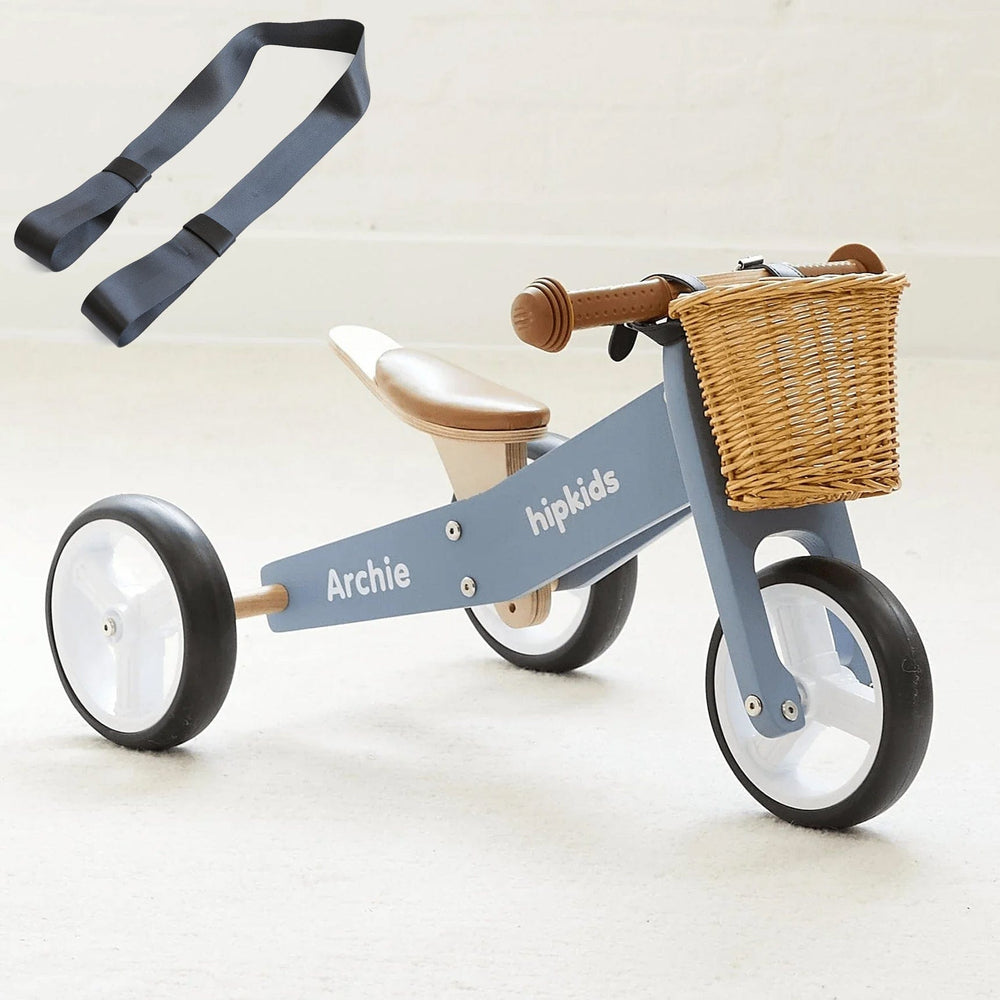 Mini Trike with Carry Strap Bundle Steel Blue