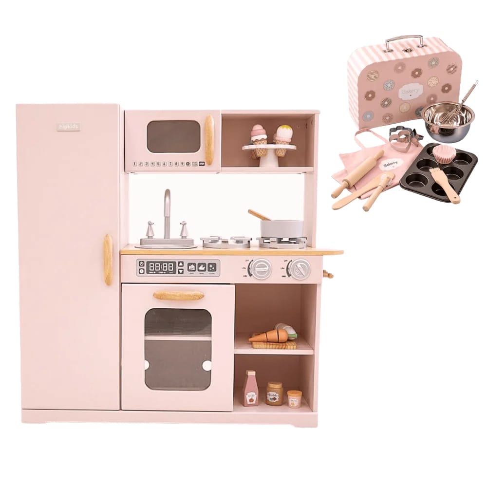 Modern Chef Kitchen + Donut Bakery Set Bundle