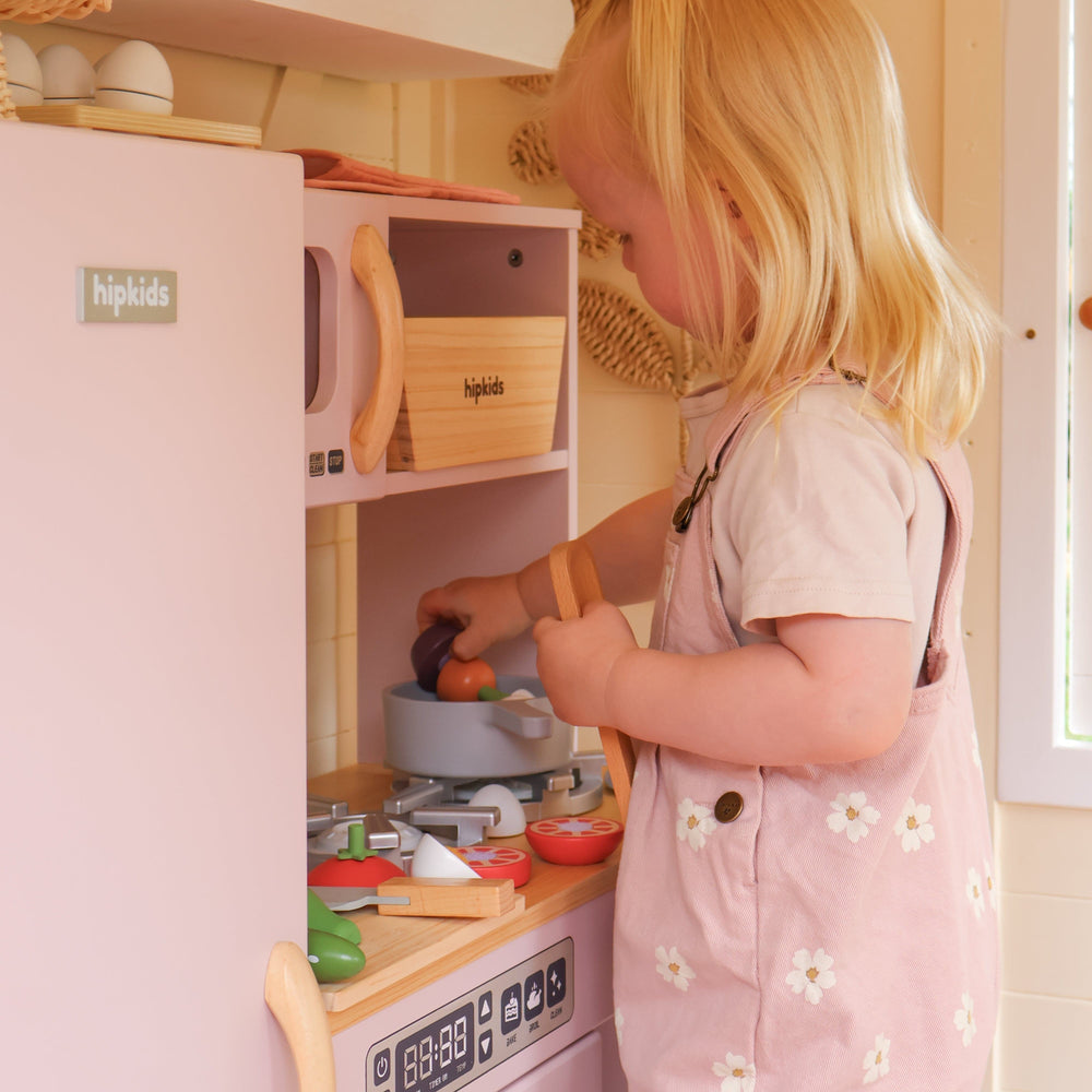 Modern Chef Toy Kitchen Soft Pink