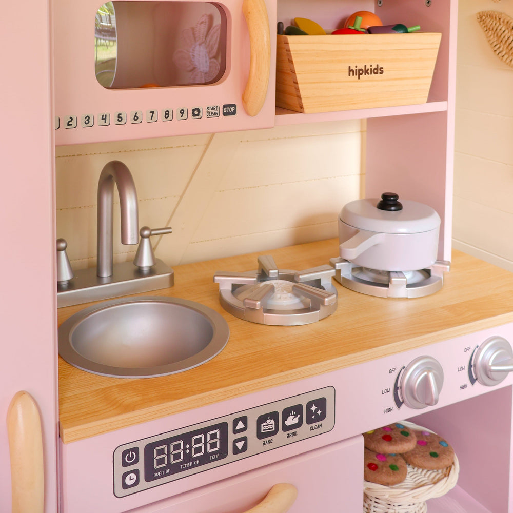 Modern Chef Toy Kitchen Soft Pink