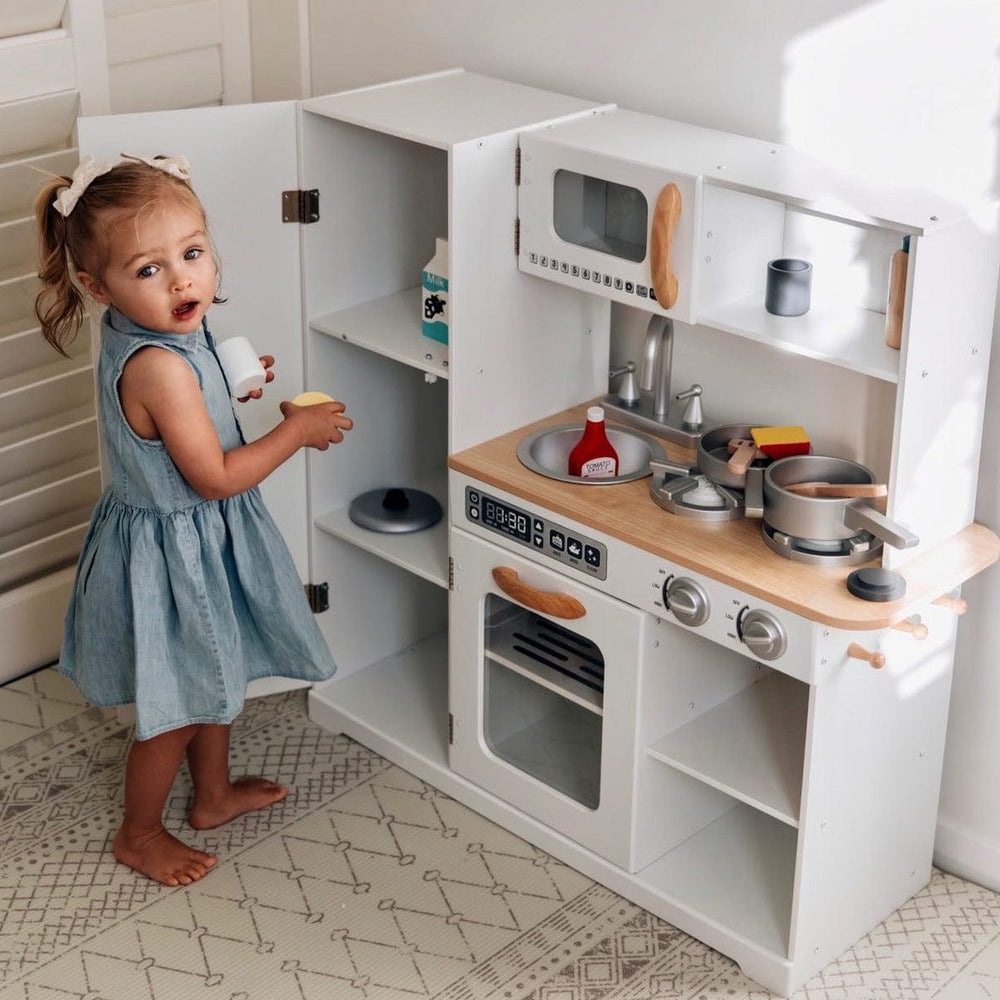 Modern Chef Toy Kitchen White