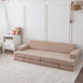 Modular Kids Play Sofa - 12 Piece Set Nougat