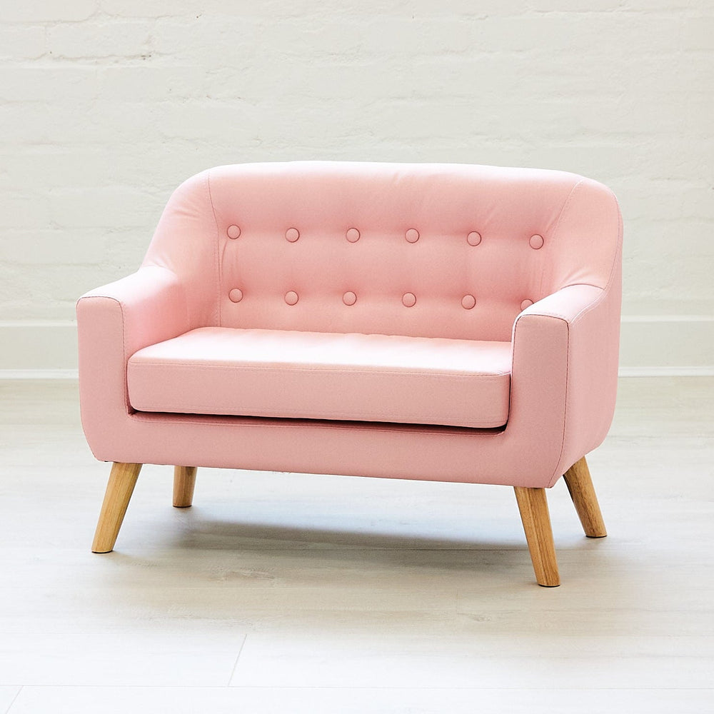 Montana Linen Sofa Pink Linen