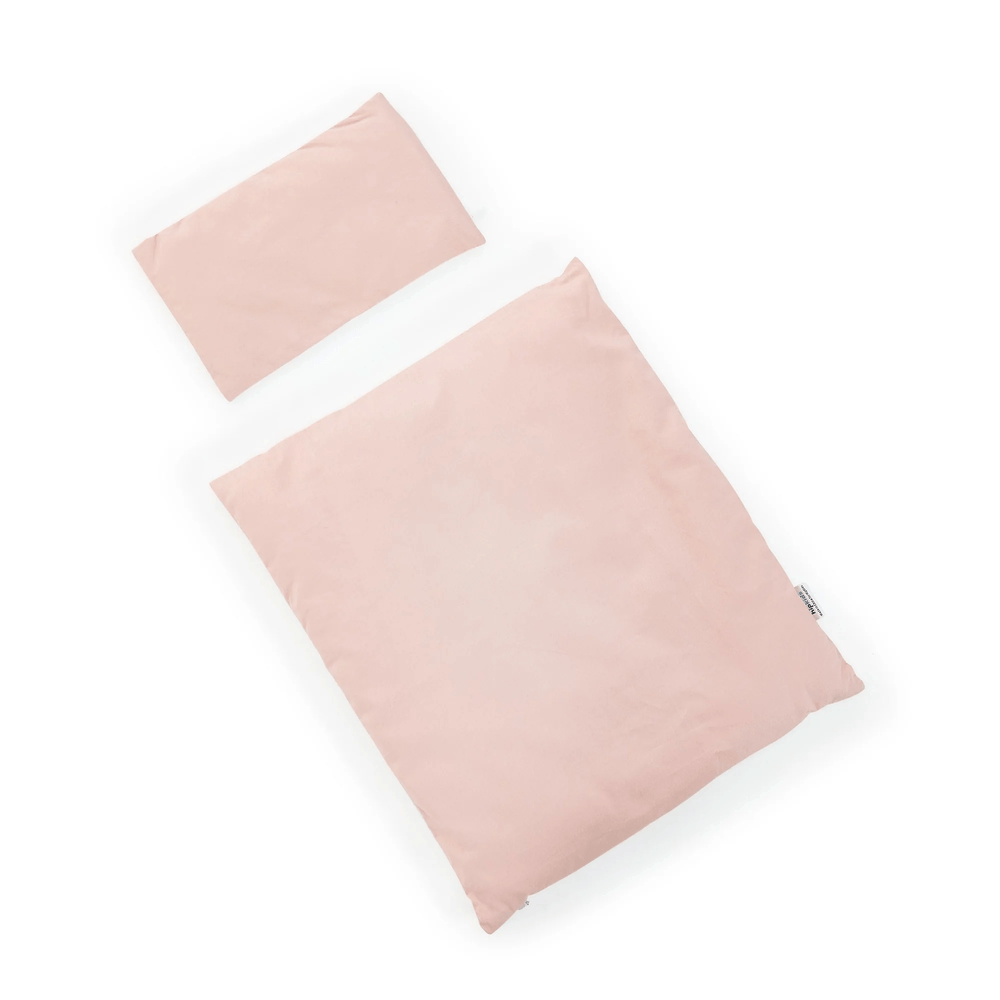 Moon Pram & Doll Bedding Bundle White/Pink