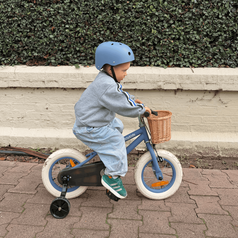 My First Pedal Bike Bundle Steel Blue