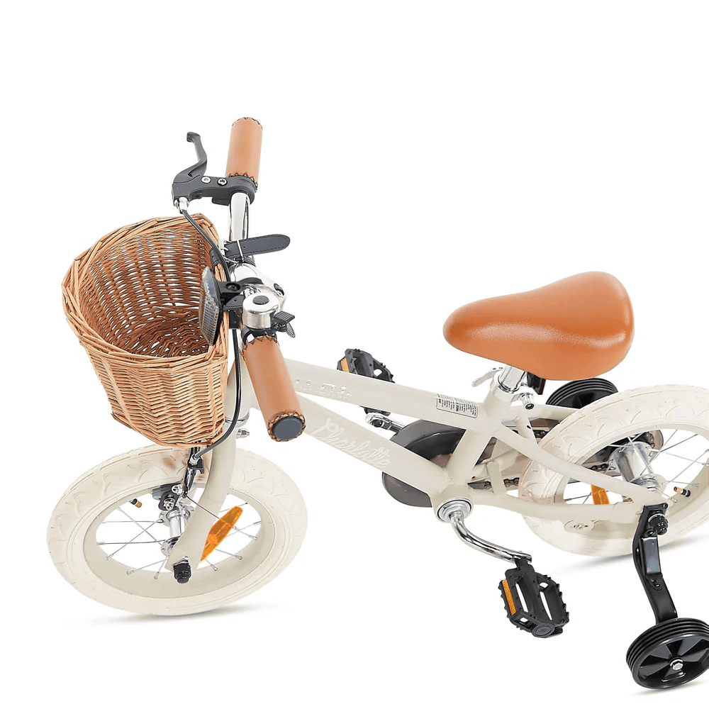 My First Pedal Bike Bundle Vintage White