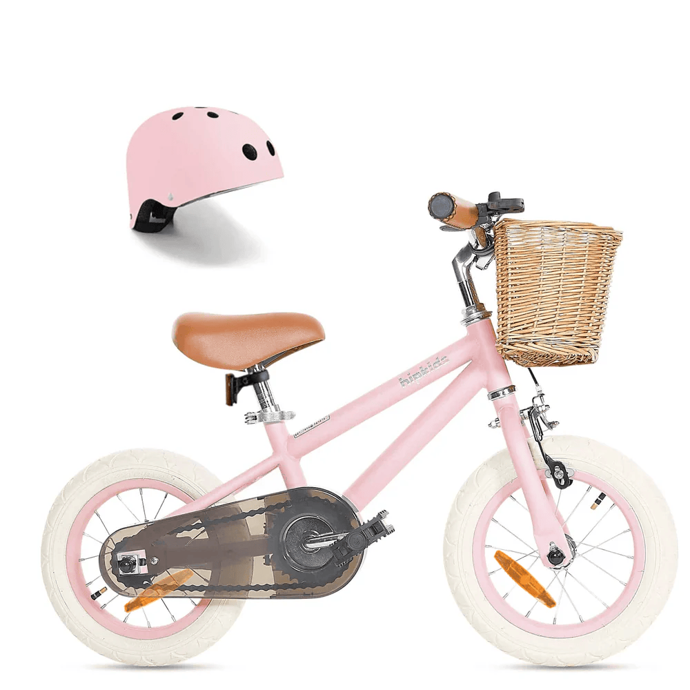 My First Pedal Bike Bundle Blush Pink