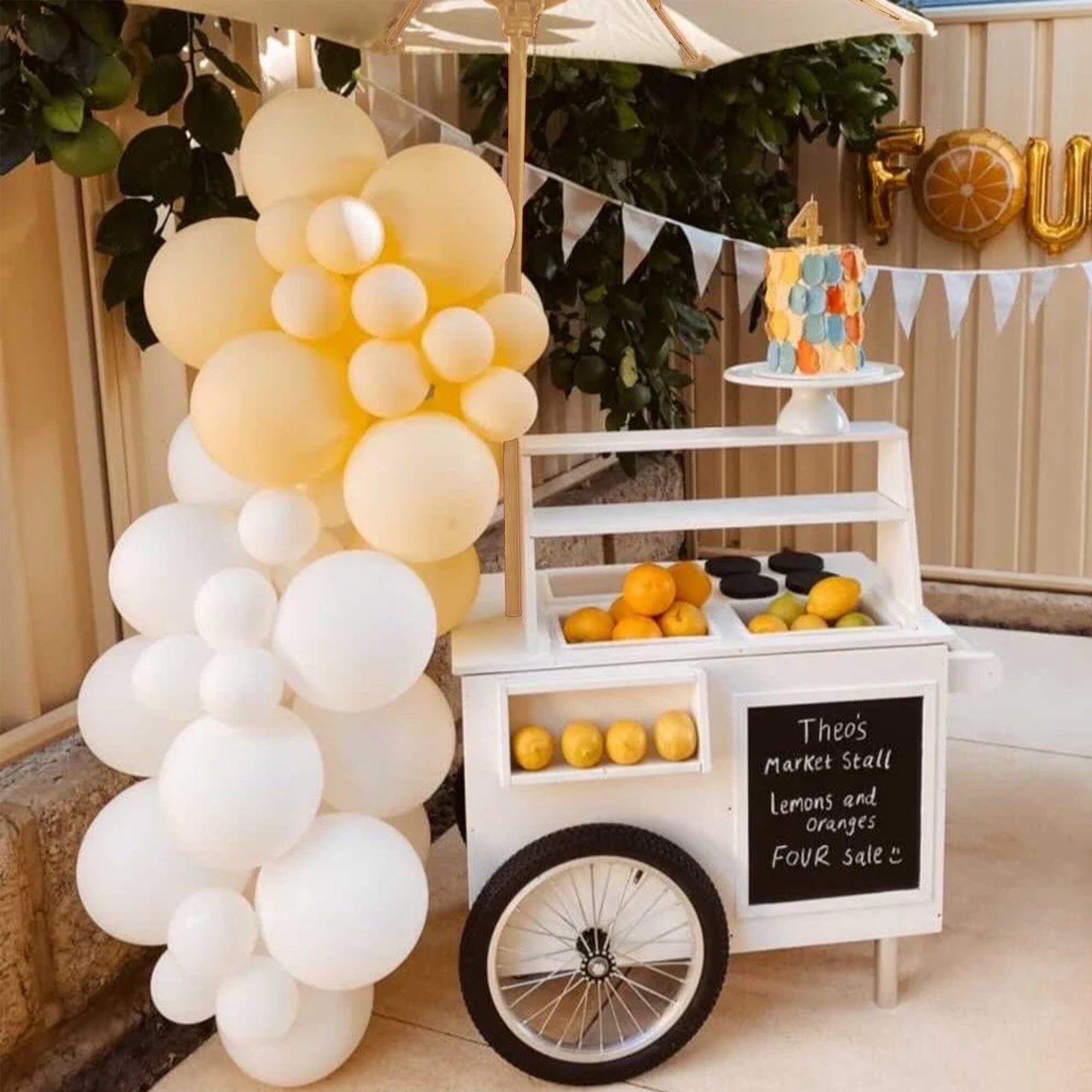 Buy 2 in 1 Outdoor Cart / Mud Kitchen with Umbrella | HipKids Online