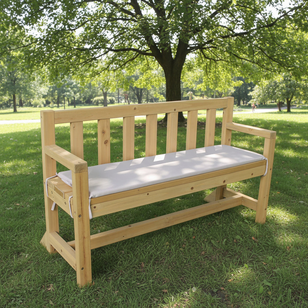 Patio Bench Chair Cushion - 2 PACK Nougat