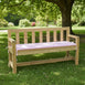 Patio Bench Chair Cushion - 2 PACK Blush Pink
