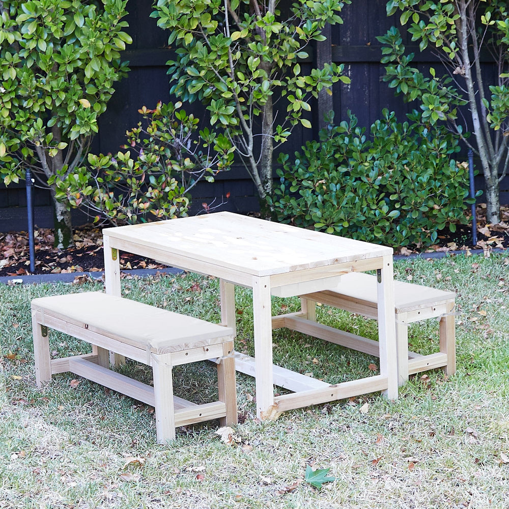 Patio Bench Seat Cushion Nougat