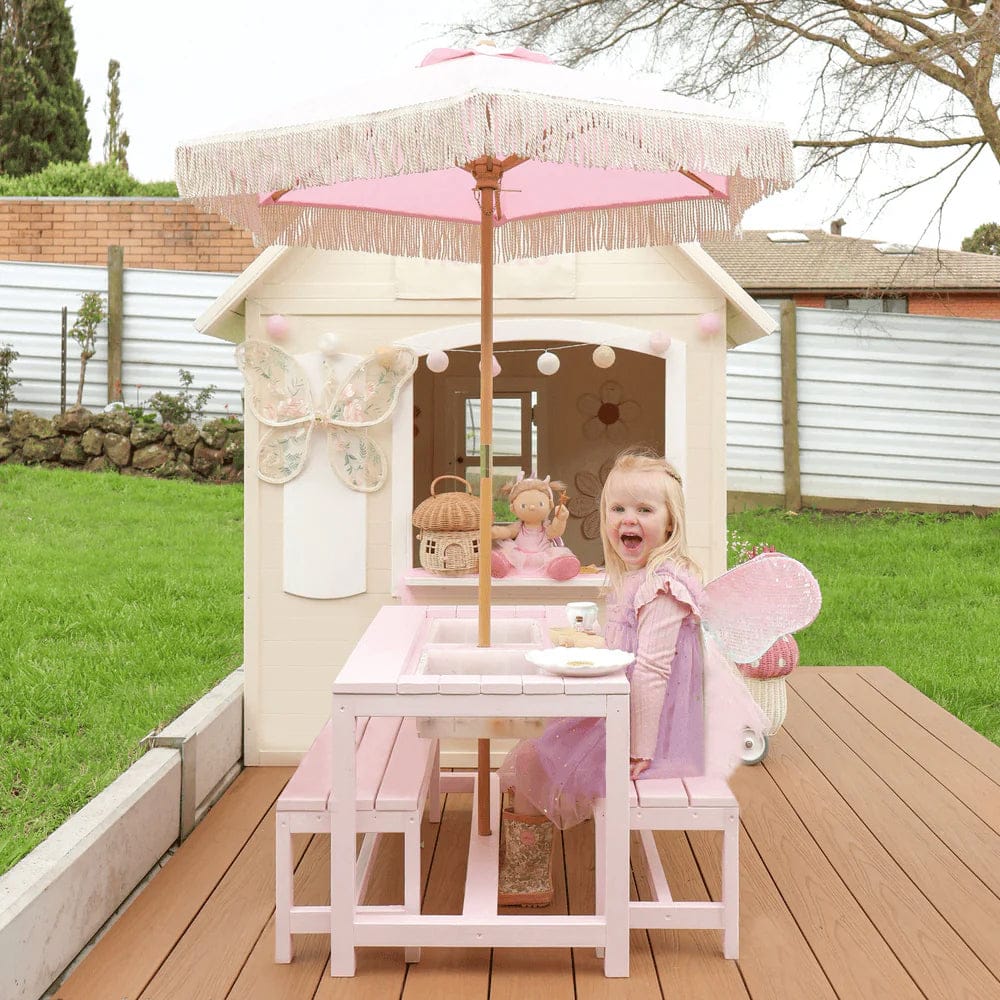 PATIO Table & 2 Bench Seats