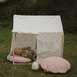 Playhouse Tent with 2pcs BAYLEY Boucle Cushions Bundle Blush Pink