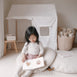 Playhouse Tent with 2pcs BAYLEY Boucle Cushions Bundle Oatmeal