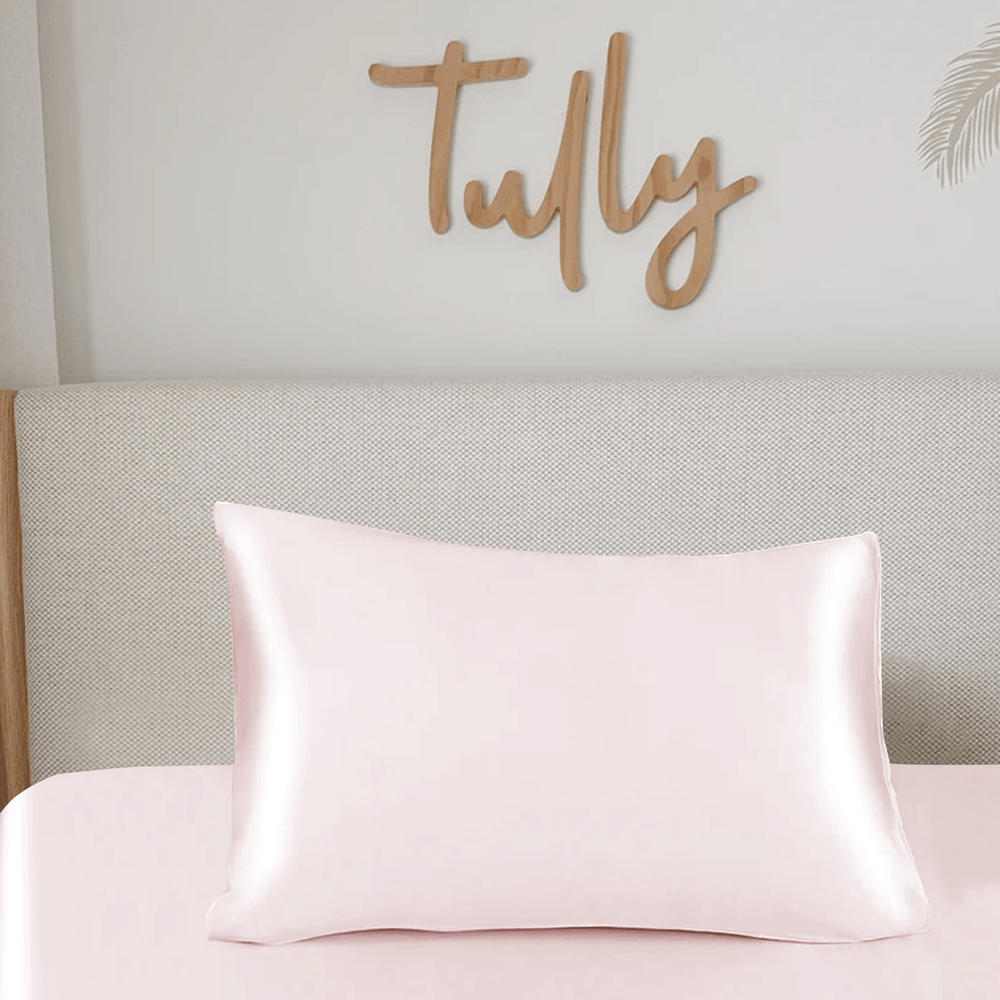 Pure Mulberry Silk Pillowcase Soft Pink