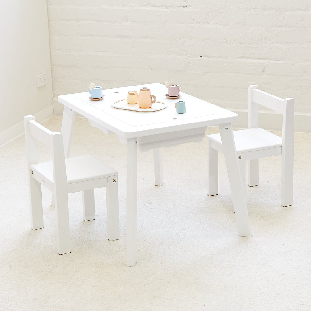 Quinn 2-pack Chair Set White