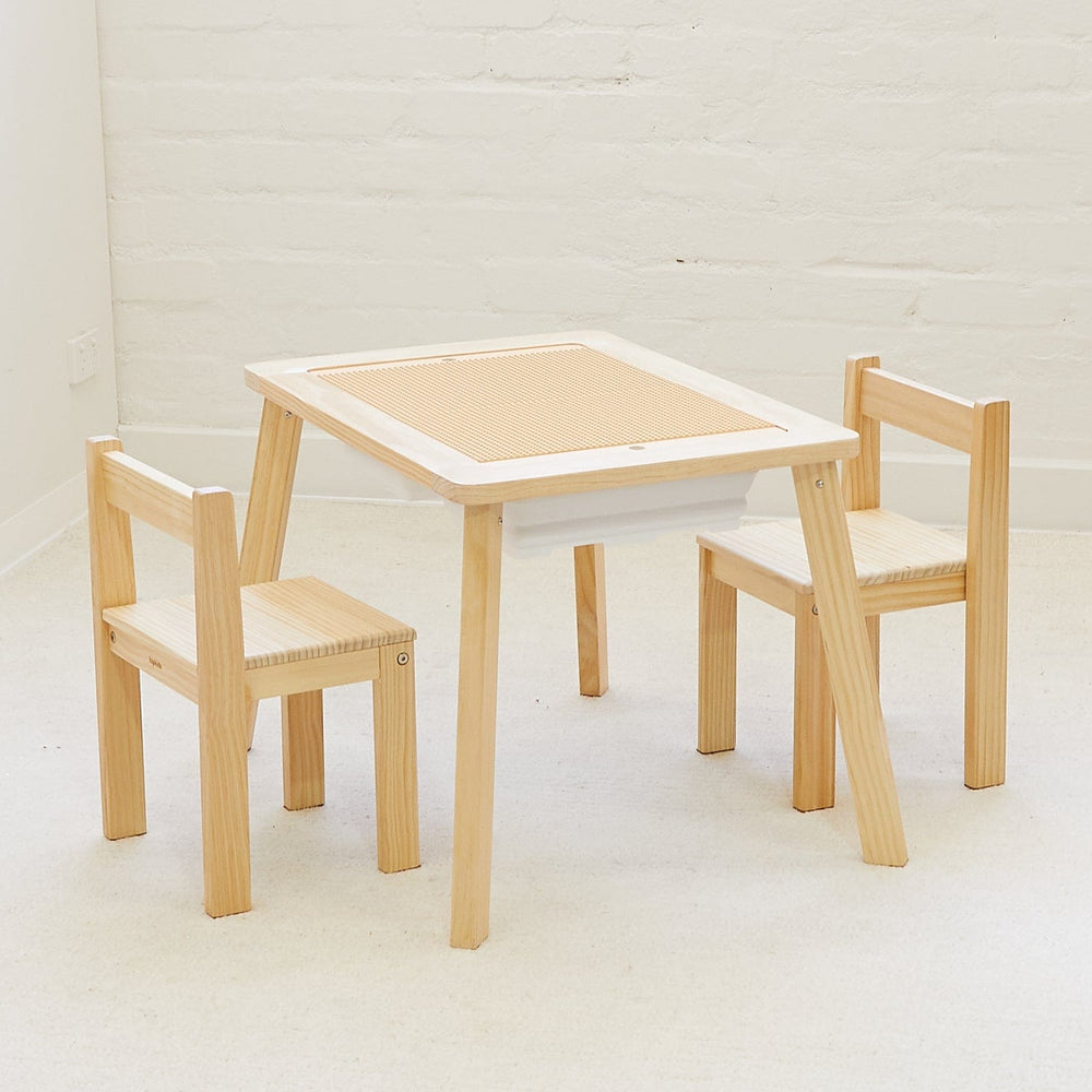 Quinn 2-pack Chair Set Natural