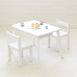 Quinn Lego Table & 2 Chair Set White