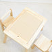 Quinn Lego Table & 2 Chair Set Natural