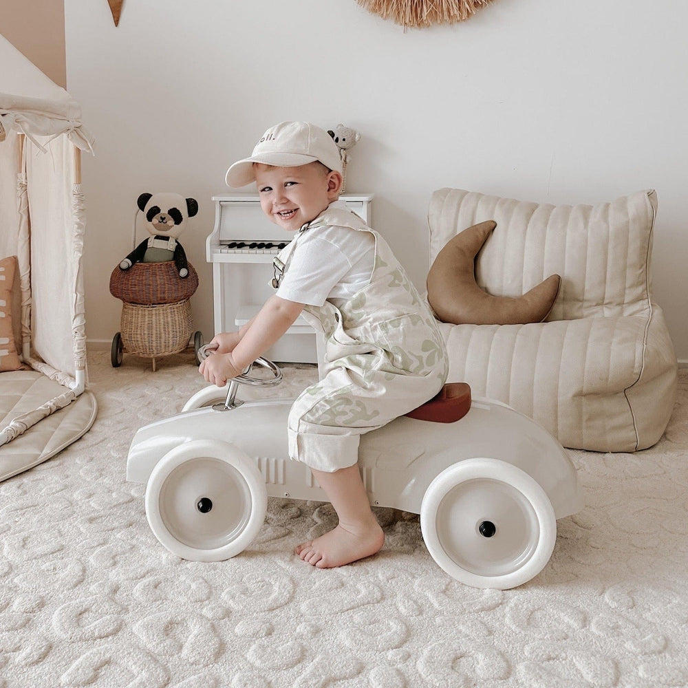 Buy Ride On Steel Racer Push Car - Retro Toy Ride | HipKids Online