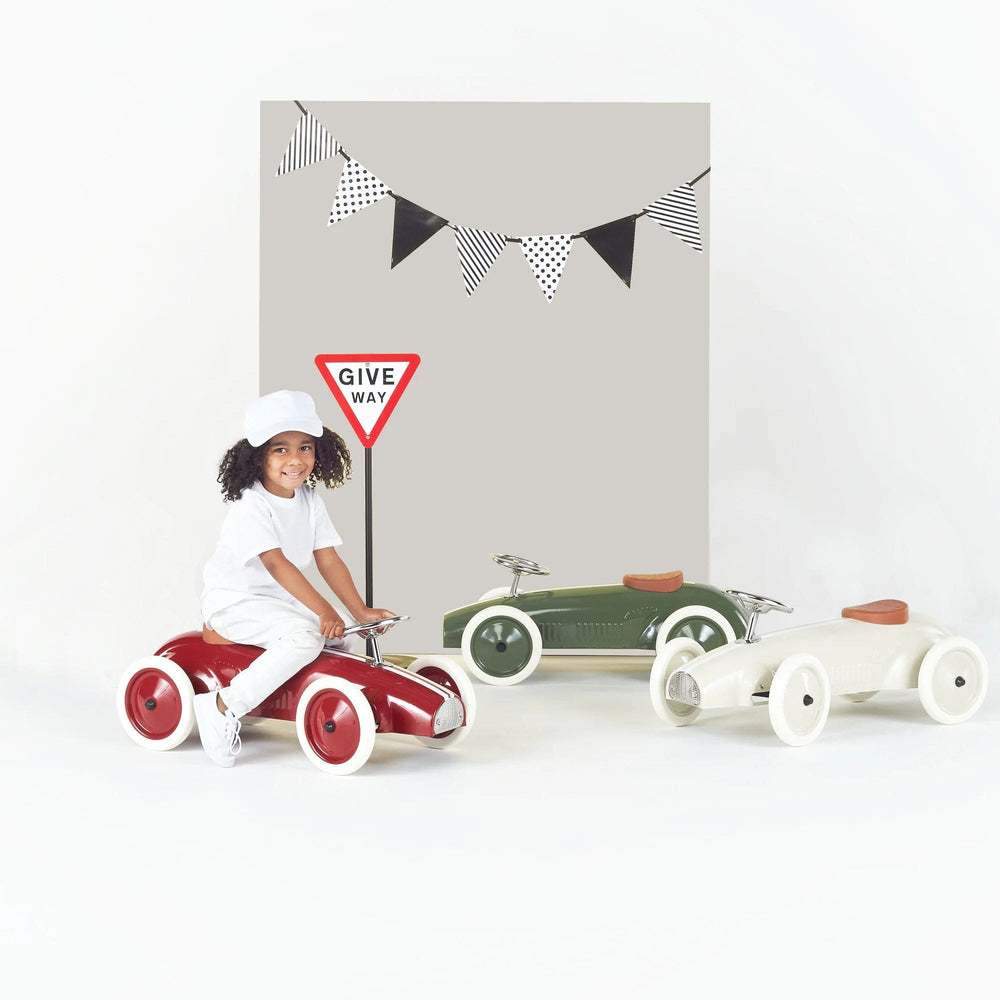 Ride On Steel Racer Push Car