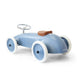 Ride On Steel Racer Push Car Steel Blue