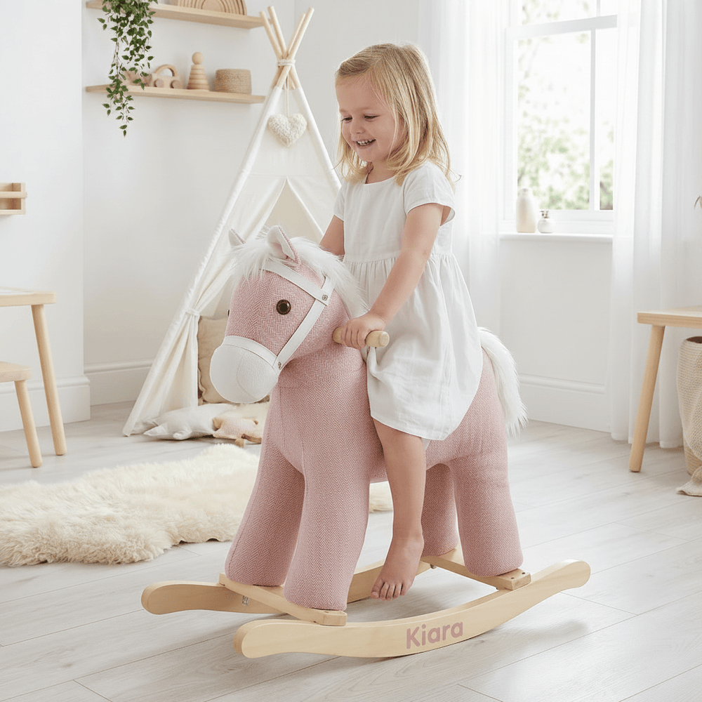 Rocking Horse Soft Pink