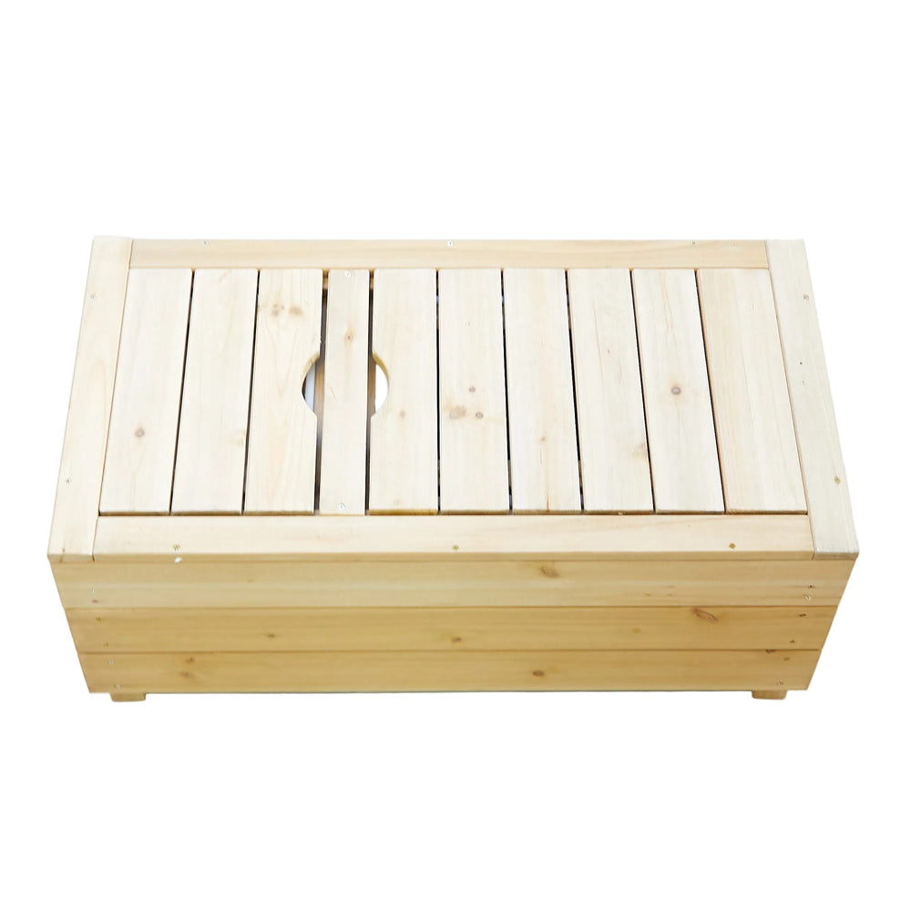 Sand and Water Play Bench with Cushion - Preorder