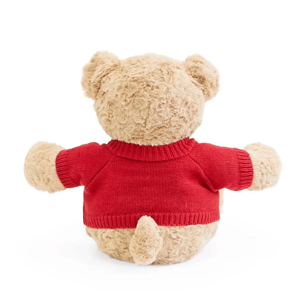Santa Sack & Biscuit the Bear with Cherry Red Sweater Bundle