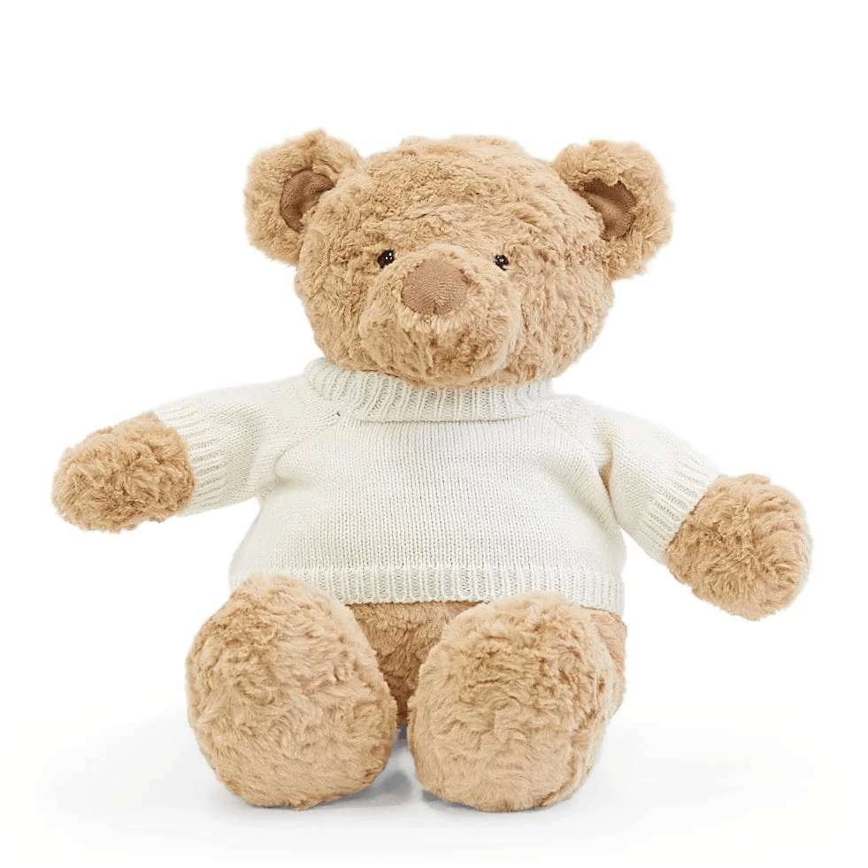 Christmas Bundle - Santa Sack & Biscuit the Bear with Ivory Sweater Bundle