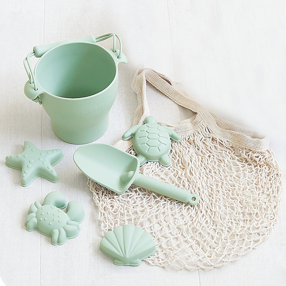 Silicone Sand Play Set Sage