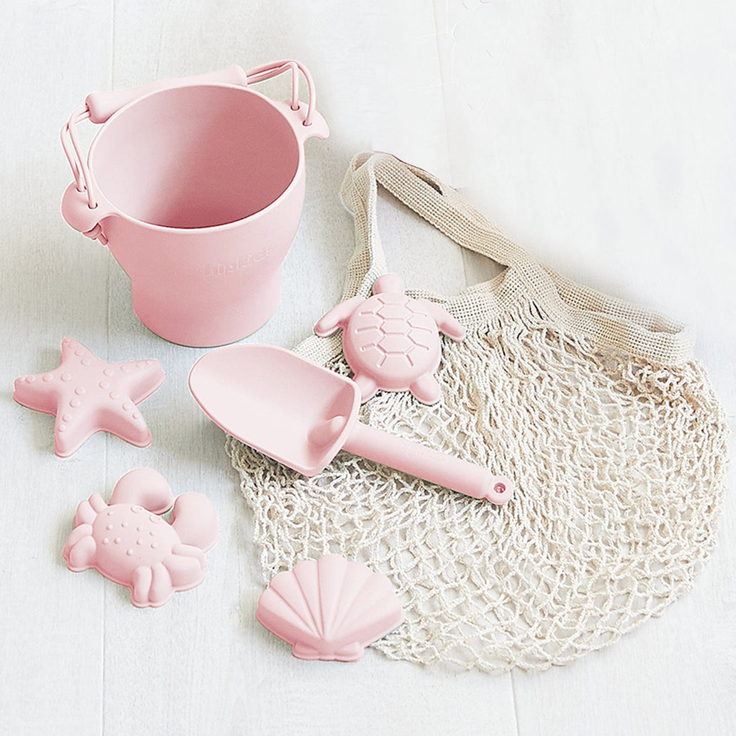 Silicone Sand Play Set Pink Lemonade
