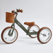Steel 2 in 1 Trike with Carry Strap Bundle Olive