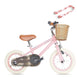 Steel Pedal Bike with Carry Strap Bundle Blush Pink