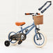 Steel Pedal Bike with Carry Strap Bundle Steel Blue